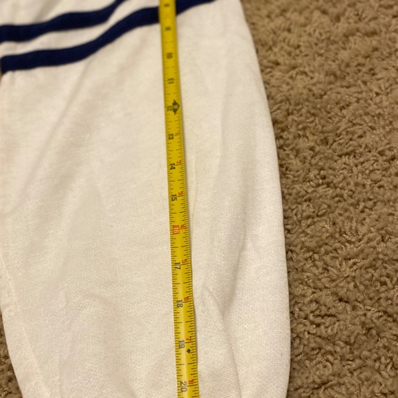 Vintage Canada Niagra Falls Hooded Sweatshirt White with Blue Trim Very Good Lg. - Picture 8 of 17